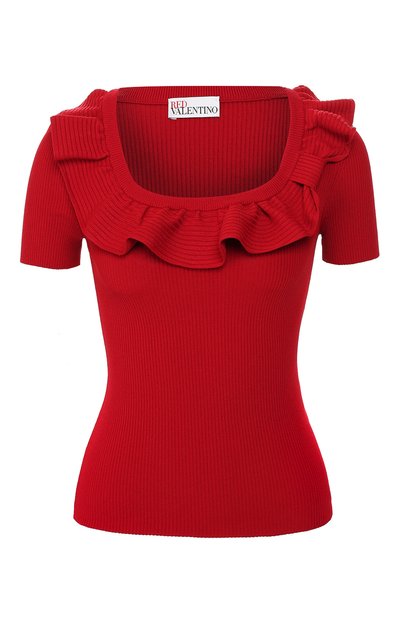 Топ из вискозы REDVALENTINO, арт. SR3KCB48/4G5, фото 1