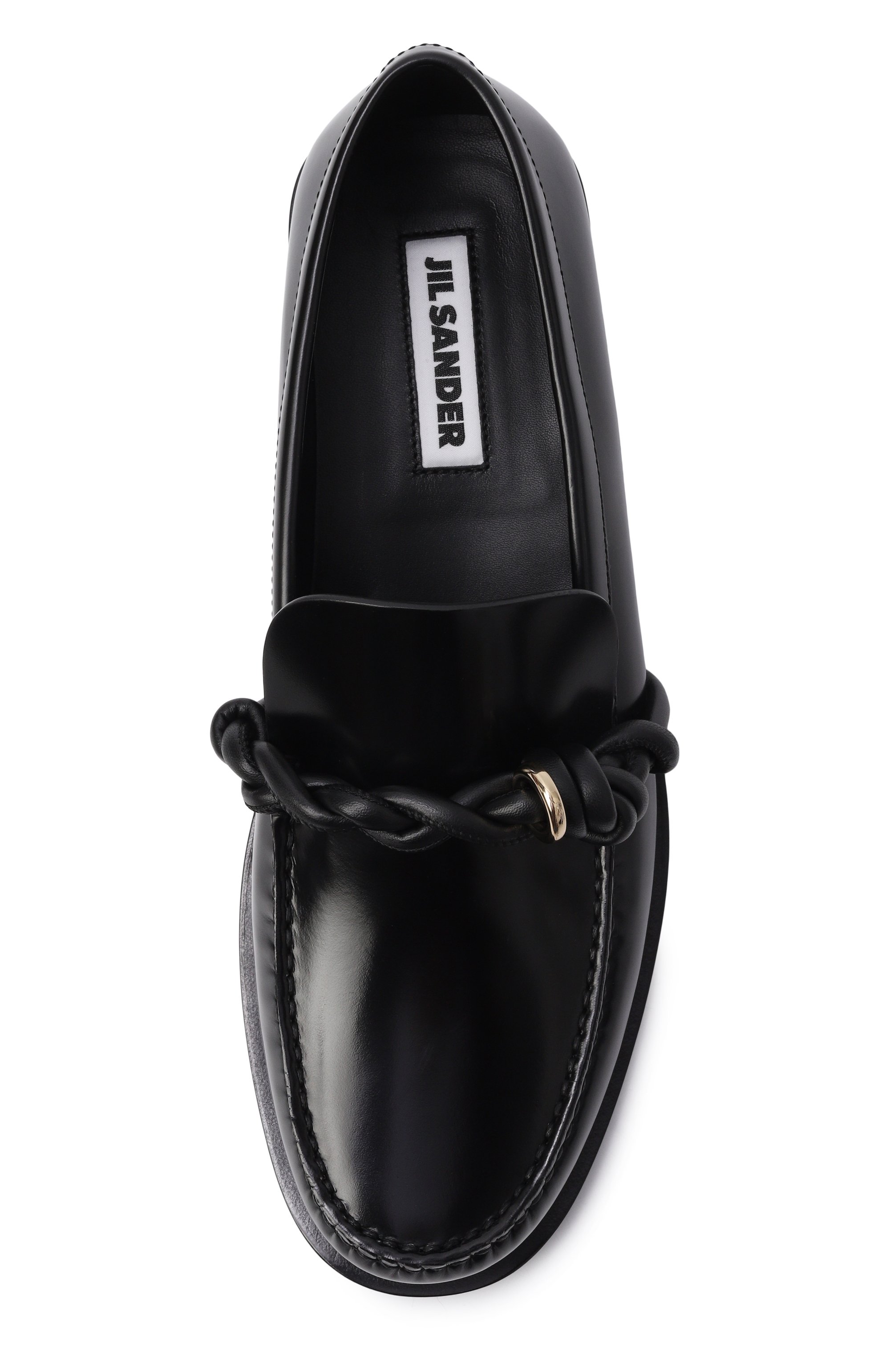 Кожаные лоферы JIL SANDER, арт. J15WR0029/P7593, фото 6