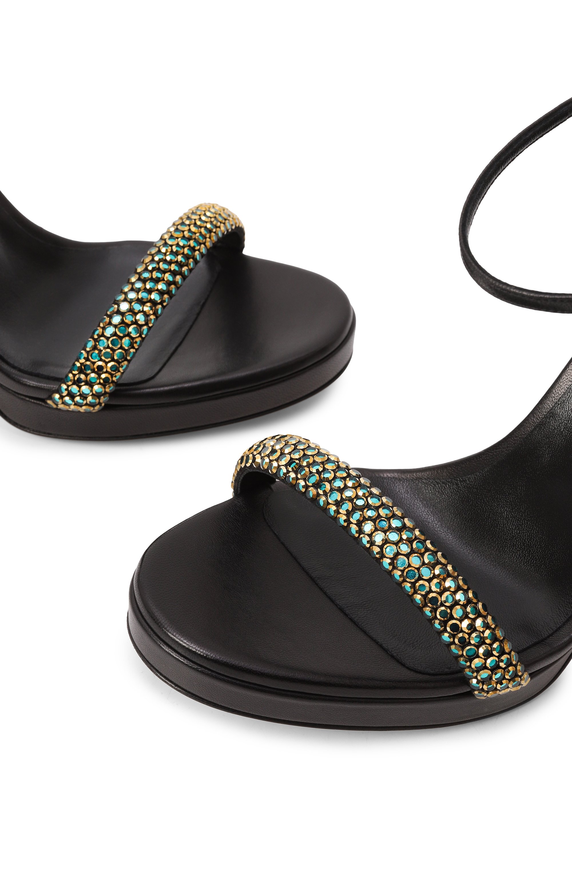 Кожаные босоножки olympo CASADEI, арт. 1L319J1001/C2660, фото 7