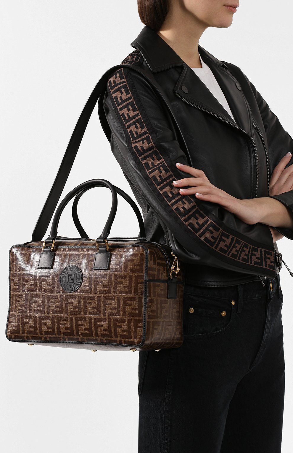 Сумка boston small FENDI, арт. 8BL143 A5K4, фото 5