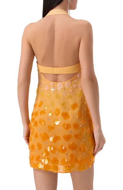 Платье с отделкой пайетками PINKO, арт. 104988/A2I2, фото 4