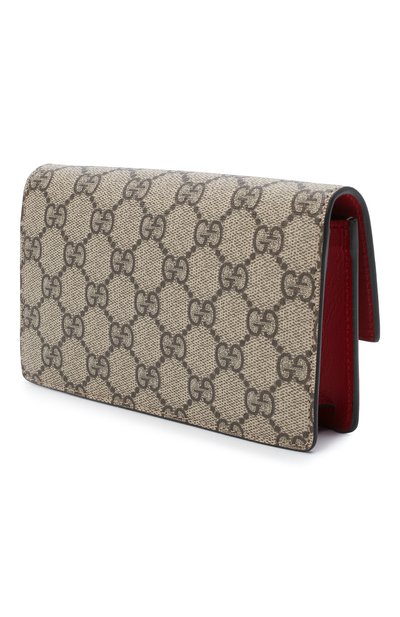 Сумка sparkling cherries GUCCI бежевого цвета по цене 82550 руб., арт. 481291/K9GXT, фото 3 Сумка sparkling cherries GUCCI, арт. 481291/K9GXT, фото 3