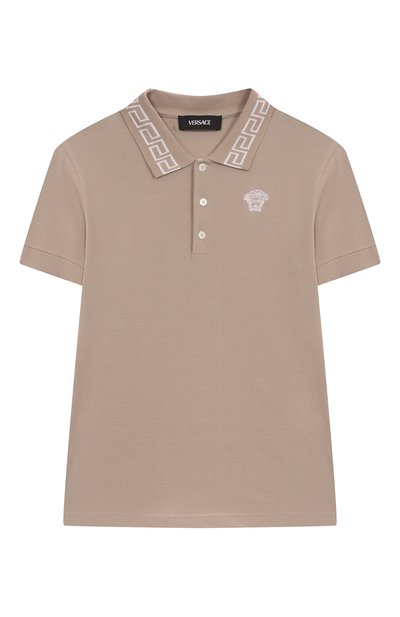 Хлопковое поло VERSACE, арт. 1018495/1A13012/8A-14A, фото 1