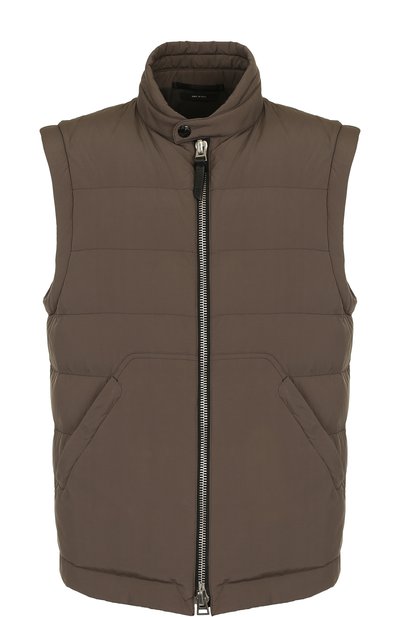 Пуховый стеганый жилет на молнии TOM FORD, арт. BN097/TF0383, фото 1
