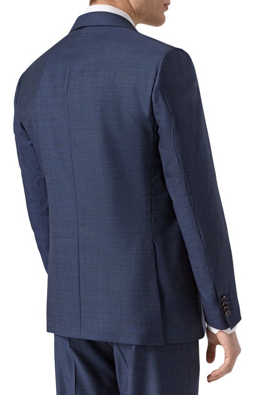 Шерстяной костюм Corneliani 256008-2517289_SET Синий  256008-2517289_SET Фото 5