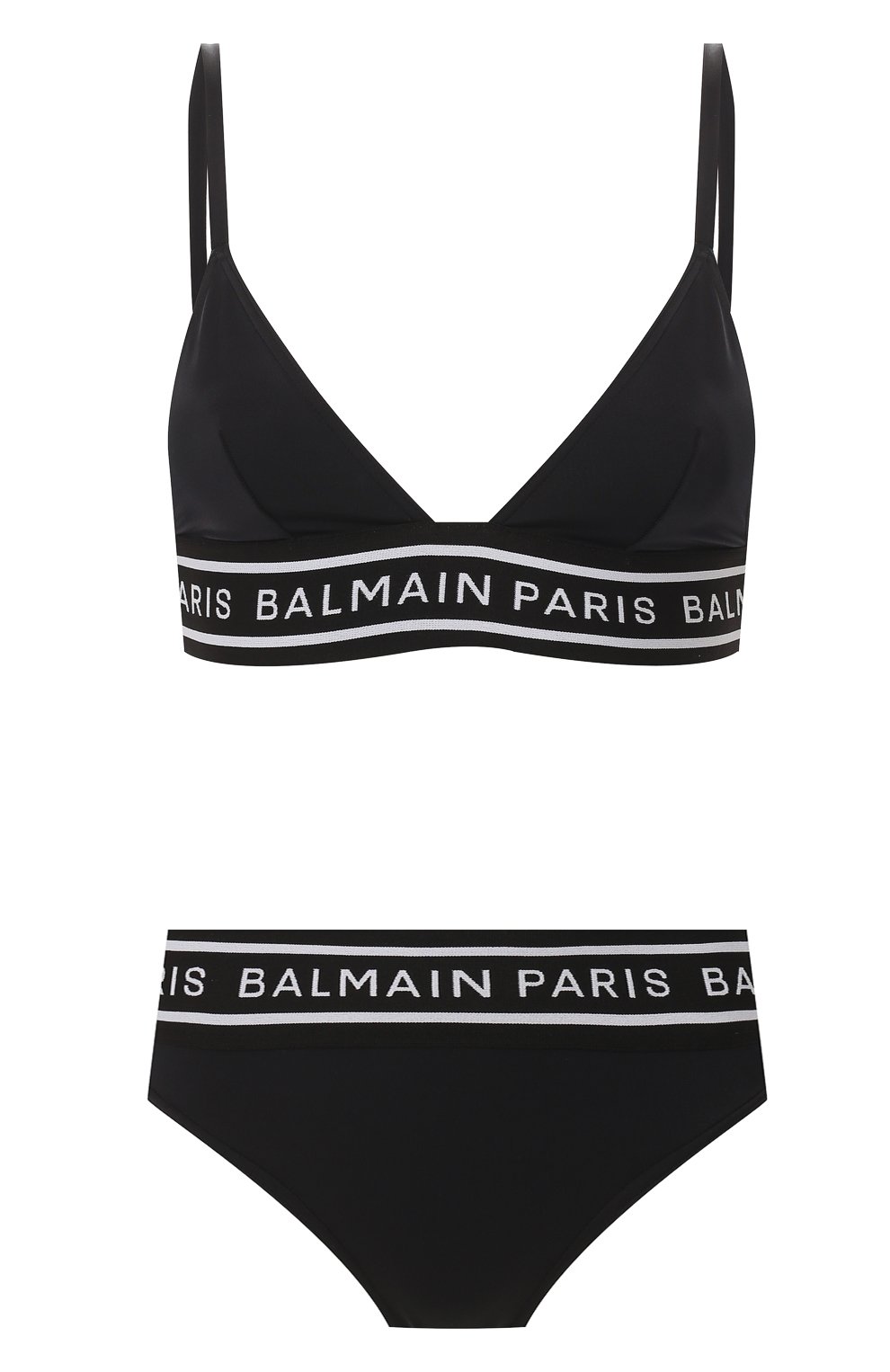 Раздельный купальник BALMAIN черного цвета по цене 44000 руб., арт. BPB840200, фото 1 Раздельный купальник BALMAIN, арт. BPB840200, фото 1