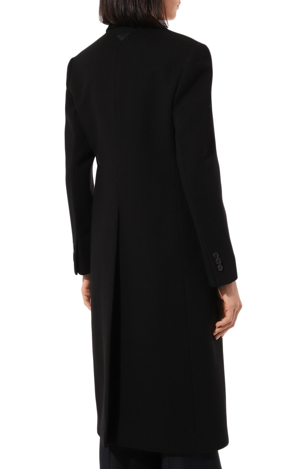 Шерстяное пальто PRADA, арт. P607N-1LXN-F0002-202, фото 4