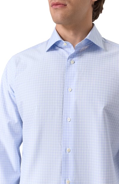 Хлопковая рубашка CANALI, арт. NCL7098/GR03304, фото 5