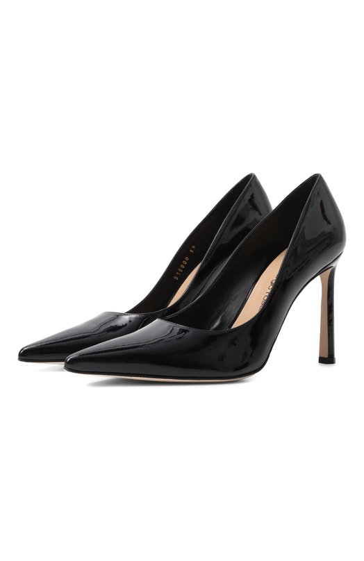 Кожаные туфли MVST by Sergio Rossi MVST B15800/MMVV25 Чёрный B15800/MMVV25