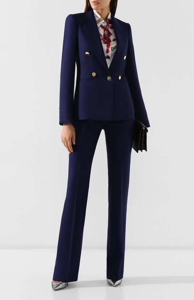 Шерстяные брюки STELLA MCCARTNEY, арт. 571968/SGB07, фото 2