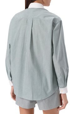 Хлопковая рубашка SPORTY AND RICH, арт. SI019606302ST71, фото 4