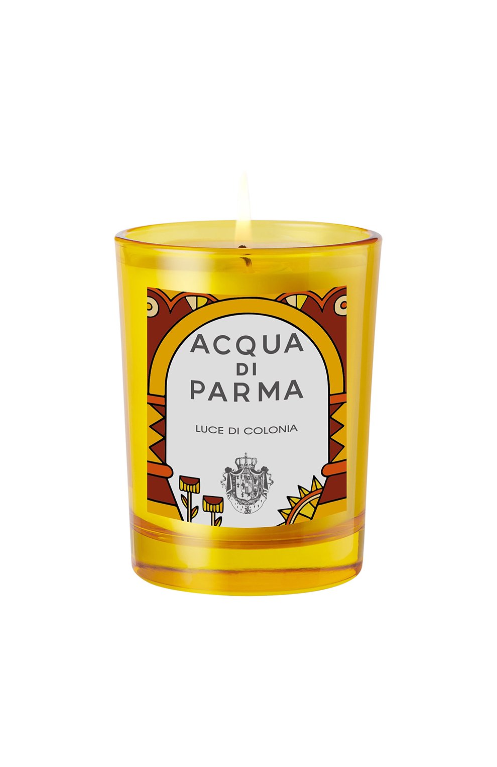 Парфюмированная свеча luce di colonia (200g) ACQUA DI PARMA бесцветного цвета по цене 8000 руб., арт. ADP081376, фото 1 Парфюмированная свеча luce di colonia (200g) ACQUA DI PARMA, арт. ADP081376, фото 1