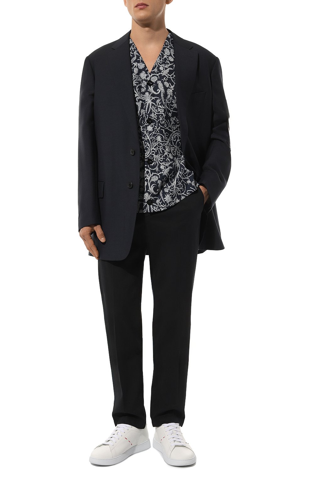 Льняная рубашка KITON, арт. UMC025H08902, фото 2