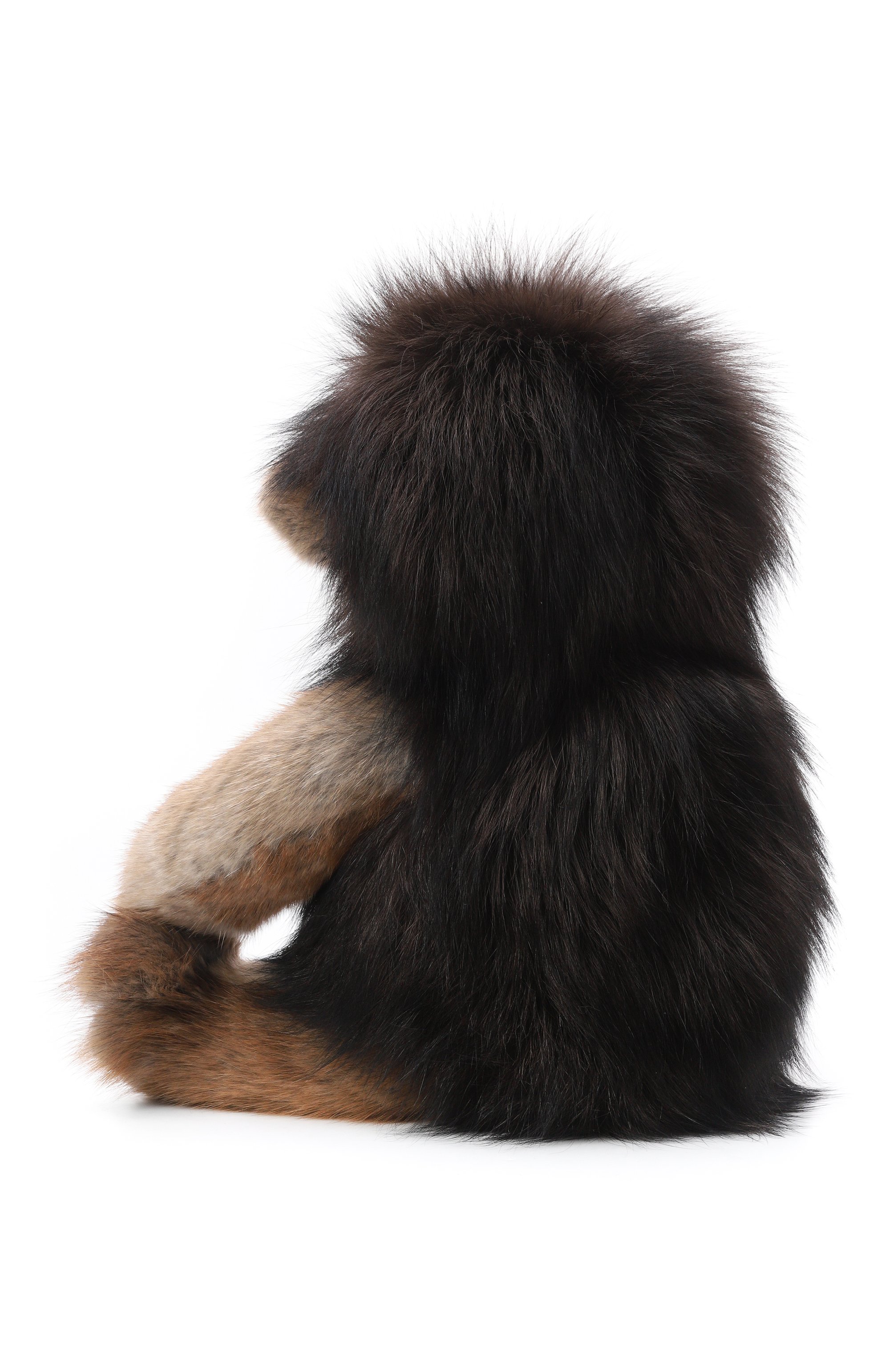 Мягкая игрушка ёжик тедди из песца CAROLON, арт. МИ-26-МП-003, фото 3