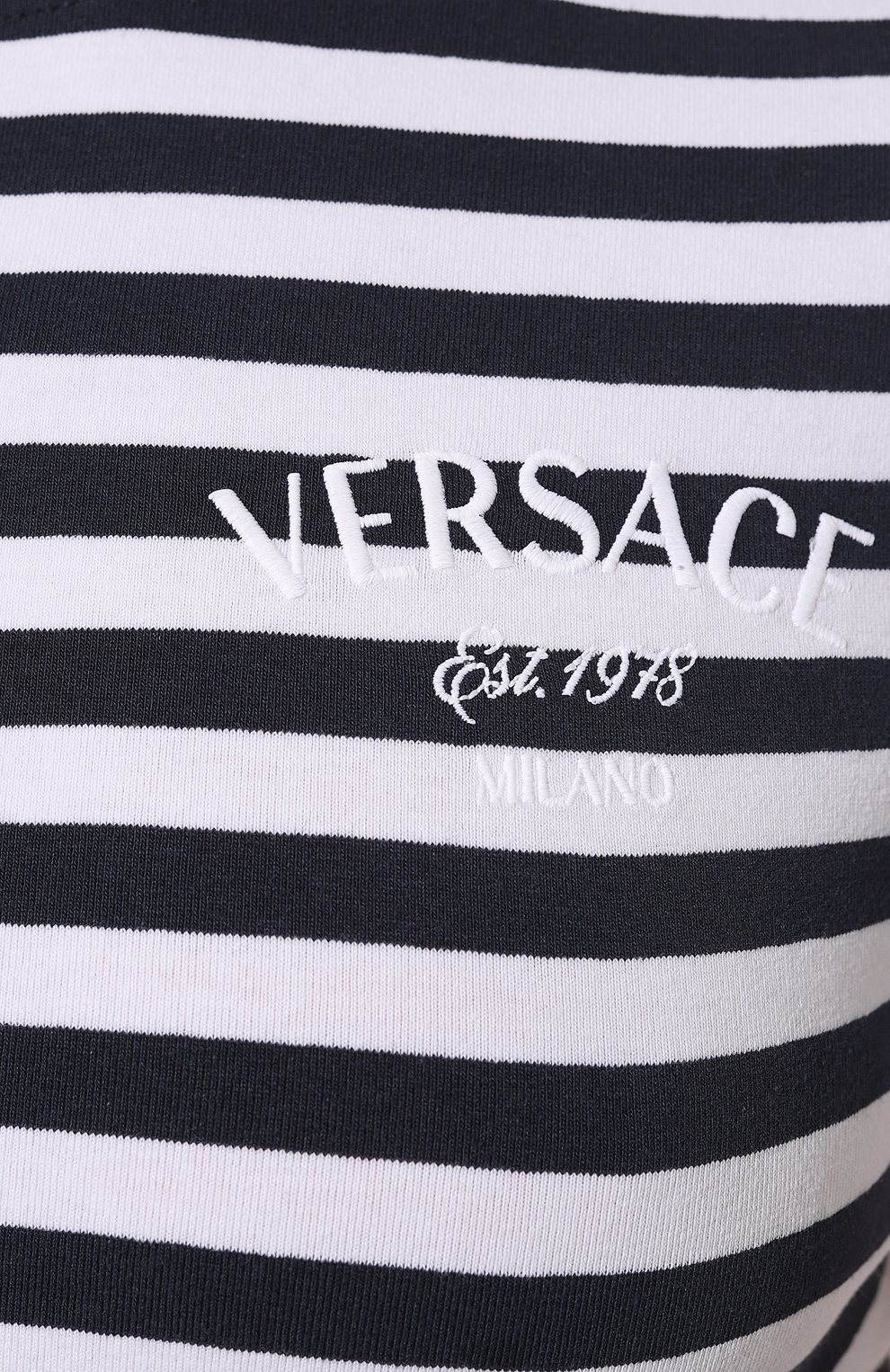 Хлопковая футболка VERSACE, арт. 1014414/1A10133, фото 5