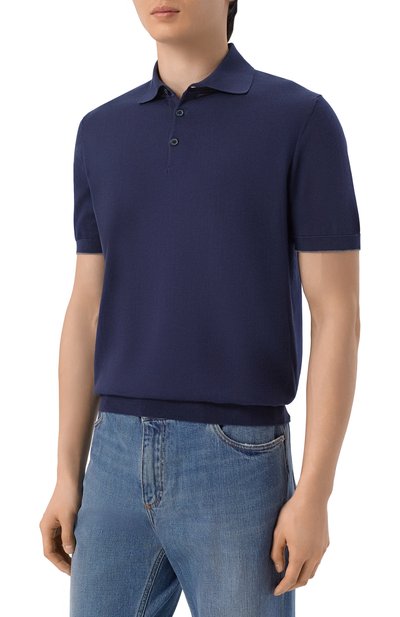 Хлопковое поло BRUNELLO CUCINELLI, арт. M29800125, фото 3