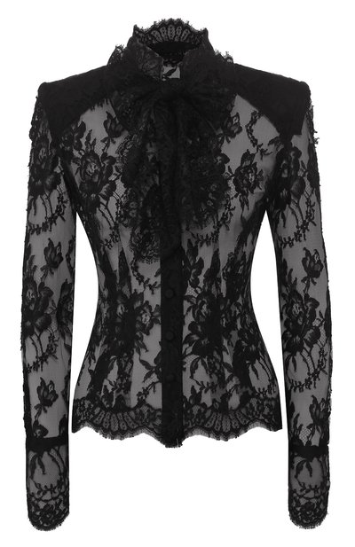 Хлопковая блузка DOLCE & GABBANA, арт. F5L51T/HLMQJ, фото 1