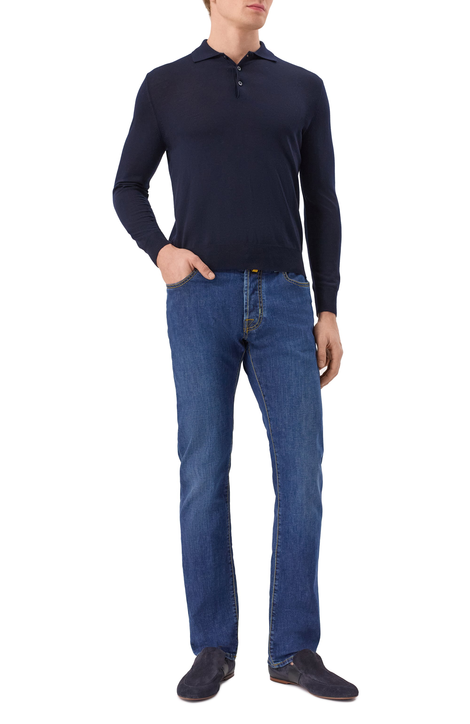 Замшевые лоферы BARRETT, арт. 251U018.5, фото 2