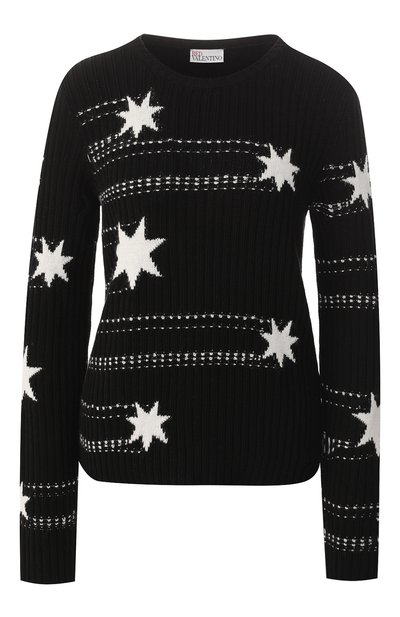 Женский хлопковый пуловер REDVALENTINO, арт. RR3KCA20/TSC