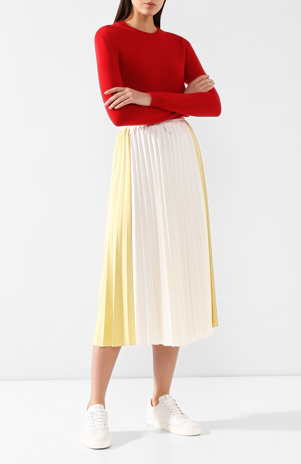 Плиссированная юбка MONCLER, арт. E1-093-25308-80-C0008, фото 2