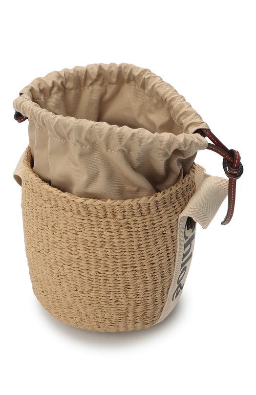 Сумка Woody small Chloé CHC22SS381G55 Бежевый  CHC22SS381G55 Фото 5