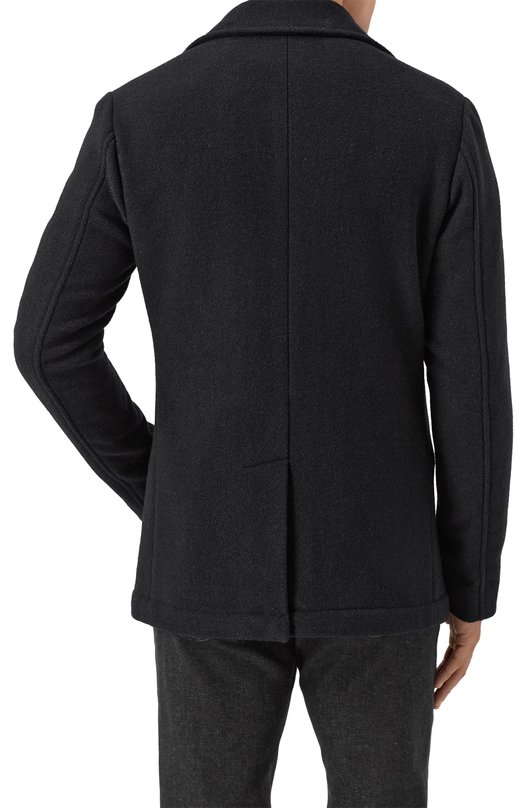 Шерстяное пальто Corneliani 261204-2612204 Синий  261204-2612204 Фото 4