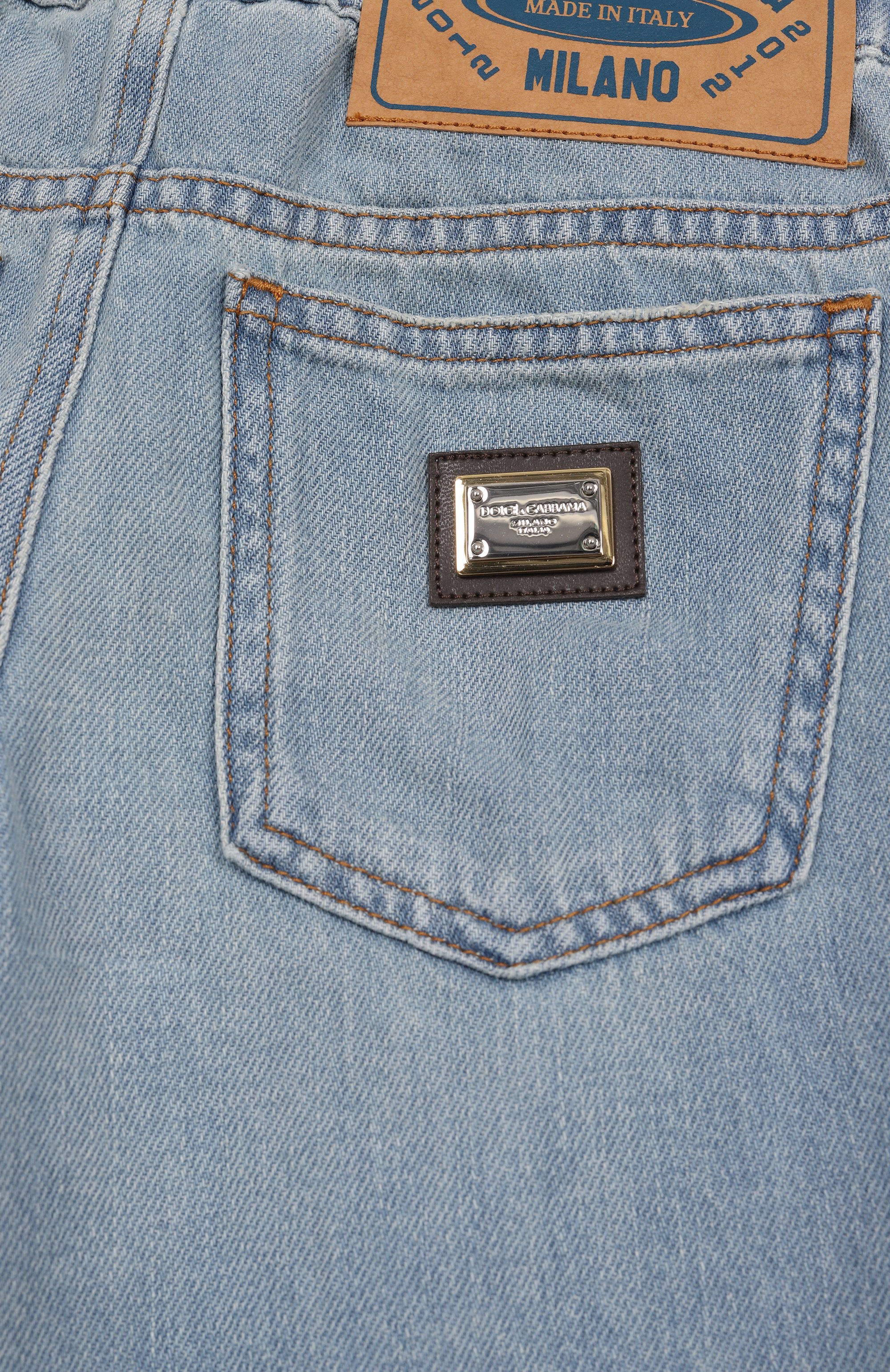 Джинсовые шорты DOLCE & GABBANA, арт. L43Q69/LDC93/8-14, фото 3