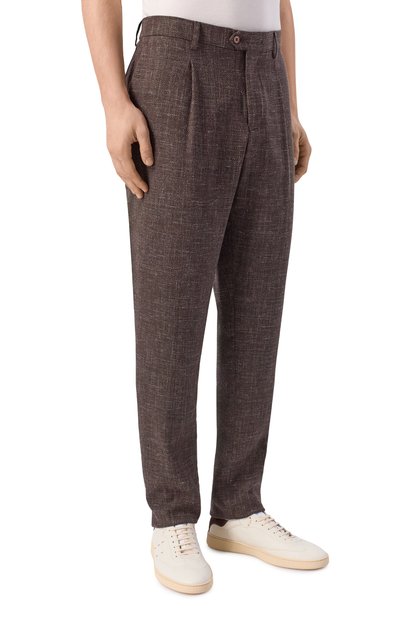 Брюки из шерсти и кашемира MARCO PESCAROLO, арт. FAR/5326, фото 3