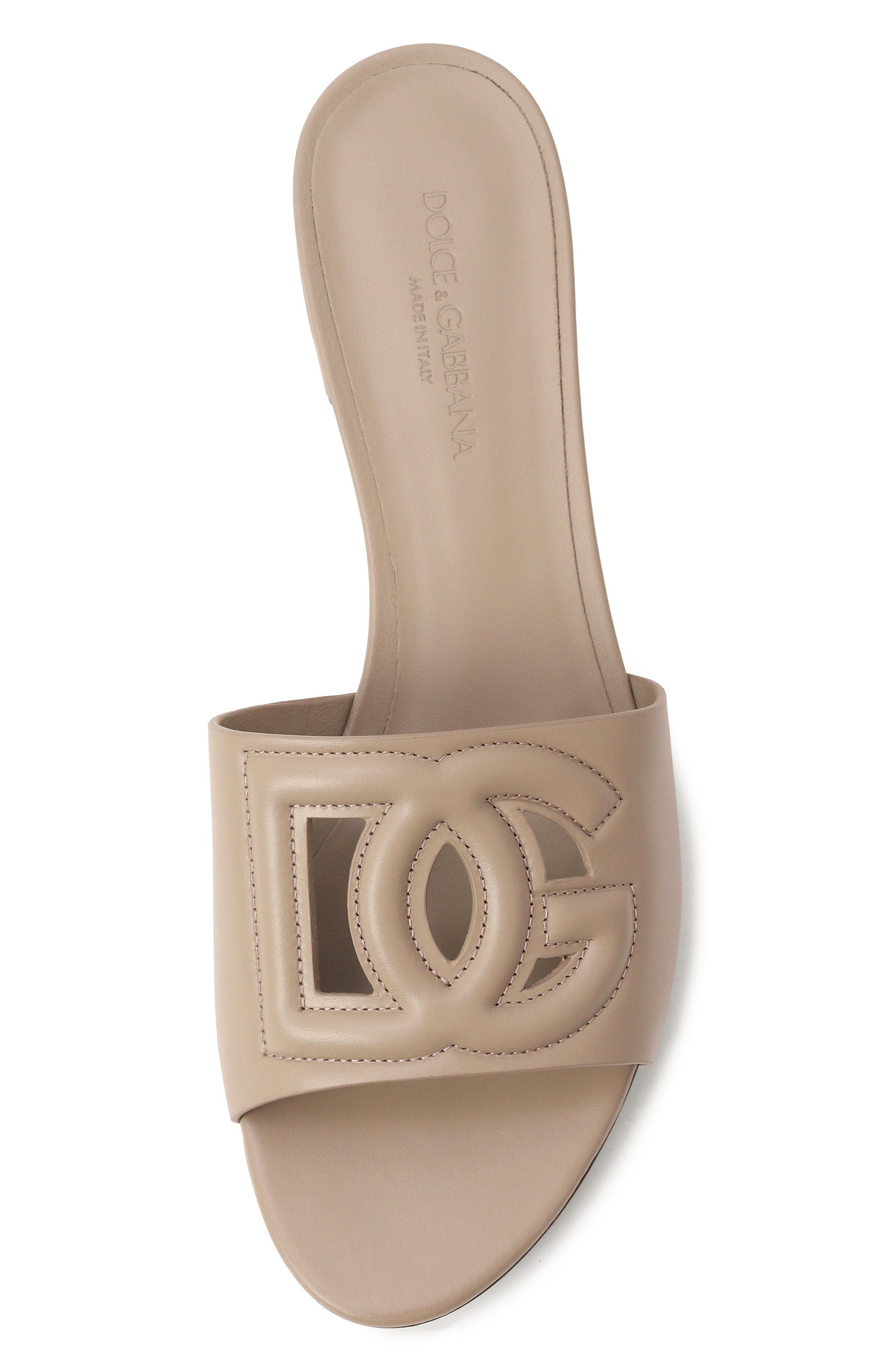 Кожаные мюли bianca DOLCE & GABBANA, арт. CR1755/AY329, фото 6