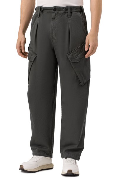 Хлопковые брюки-карго C.P. COMPANY, арт. 19CMPA171A110458G, фото 3