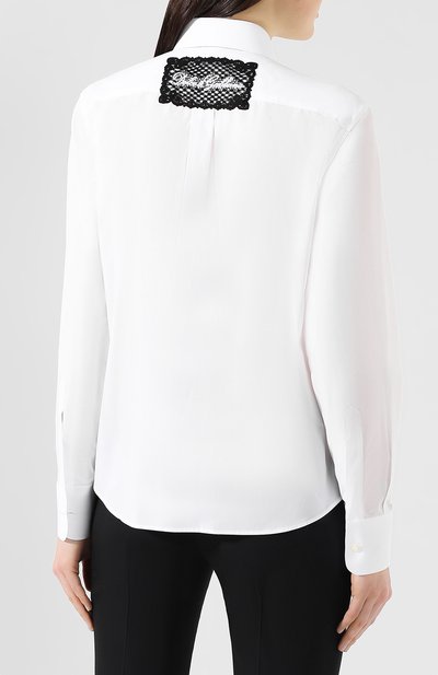 Хлопковая рубашка DOLCE & GABBANA, арт. F5K29Z/FU5K9, фото 4