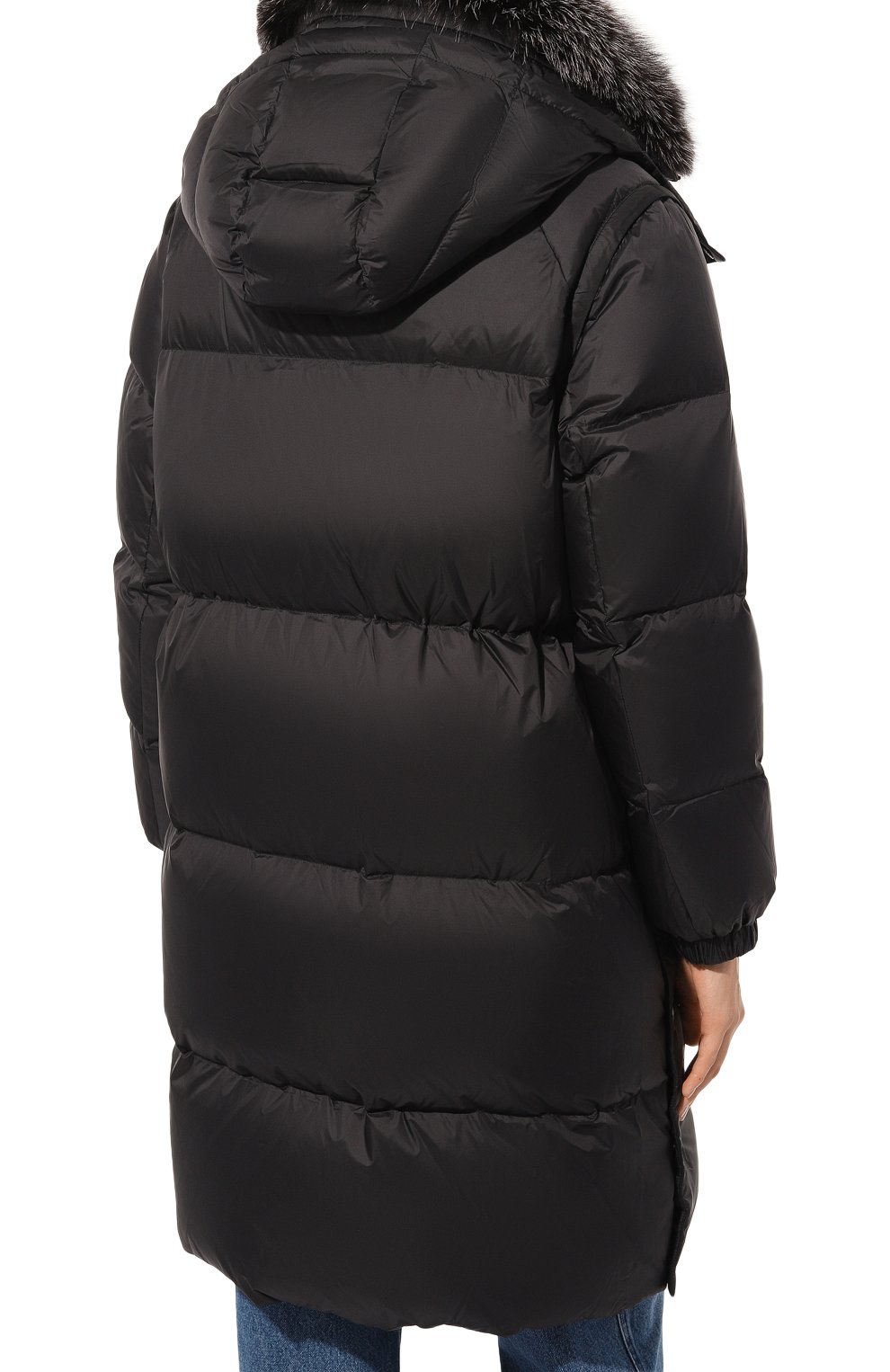 Пуховик YVES SALOMON, арт. 23WFM06000D0RD, фото 4