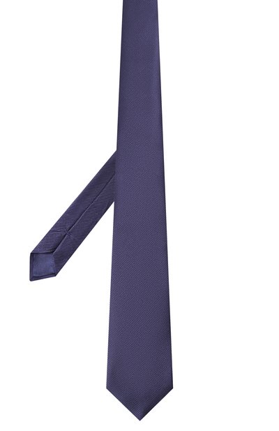 Шелковый галстук GIORGIO ARMANI темно-синего цвета по цене 22500 руб., арт. 360054/3R901, фото 3 Шелковый галстук GIORGIO ARMANI, арт. 360054/3R901, фото 3