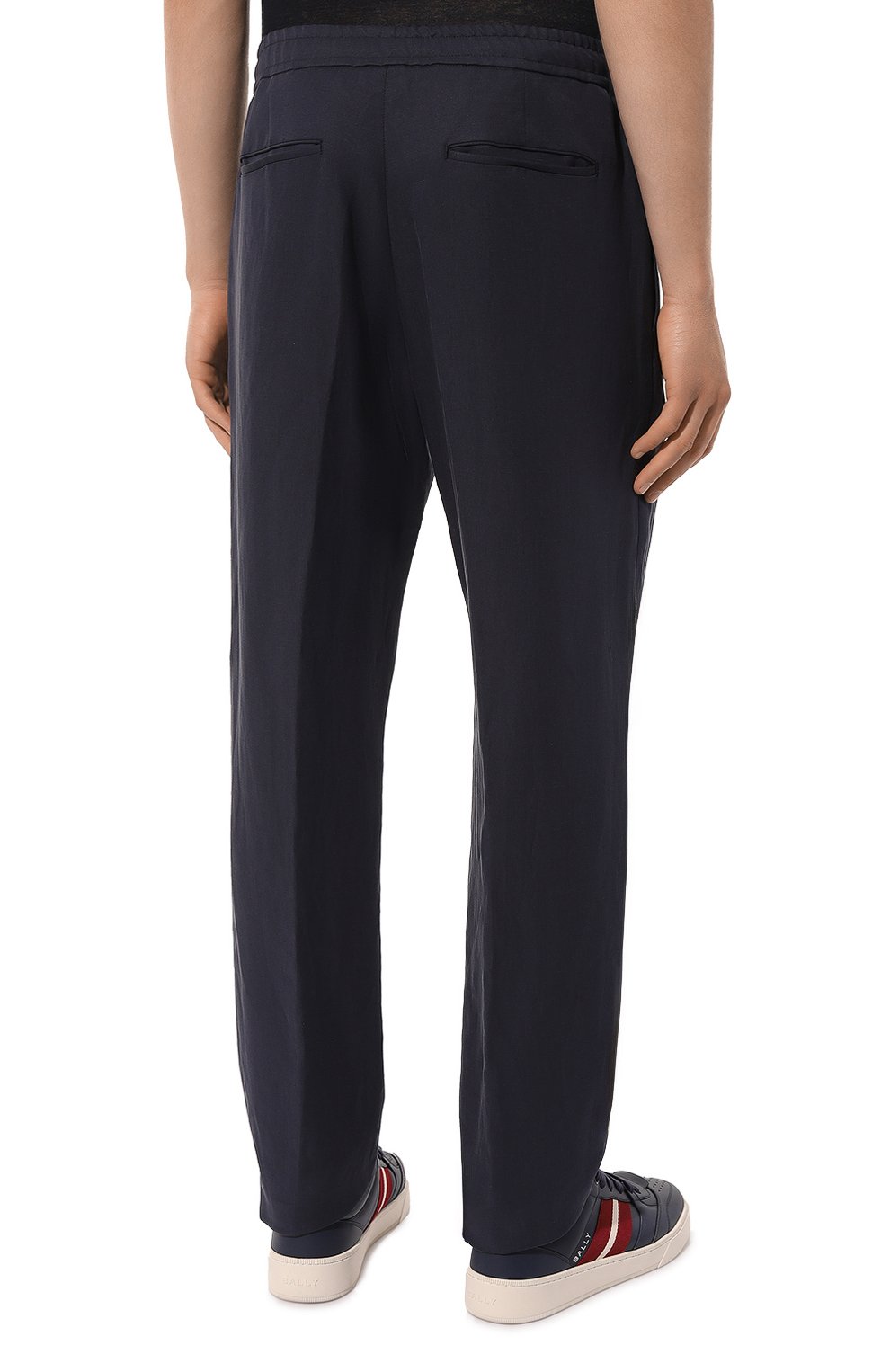 Брюки изо льна и шелка CANALI, арт. U7003/AX03156, фото 4