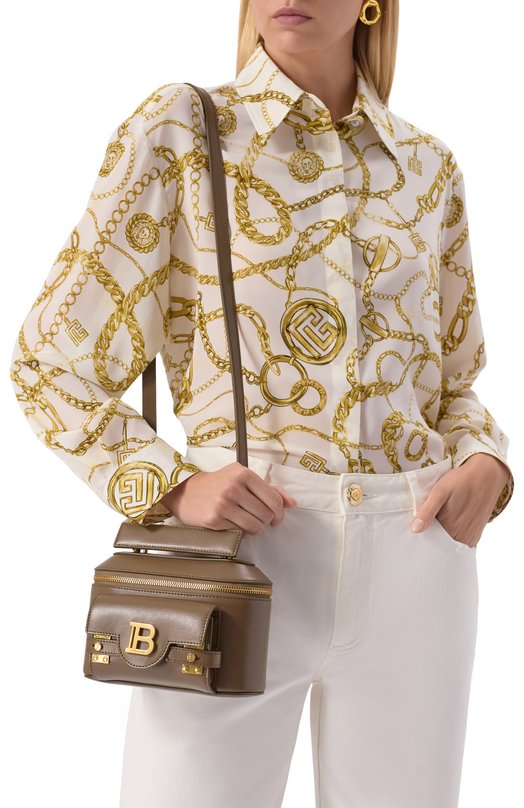 Сумка B-Buzz Balmain EN1BH952/LSLX Хаки  EN1BH952/LSLX Фото 2
