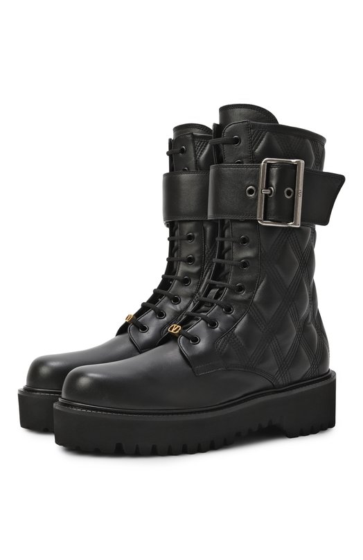 Кожаные ботинки Quiltie 67 Valentino 7W2S0MQ0/FGZ Чёрный 7W2S0MQ0/FGZ