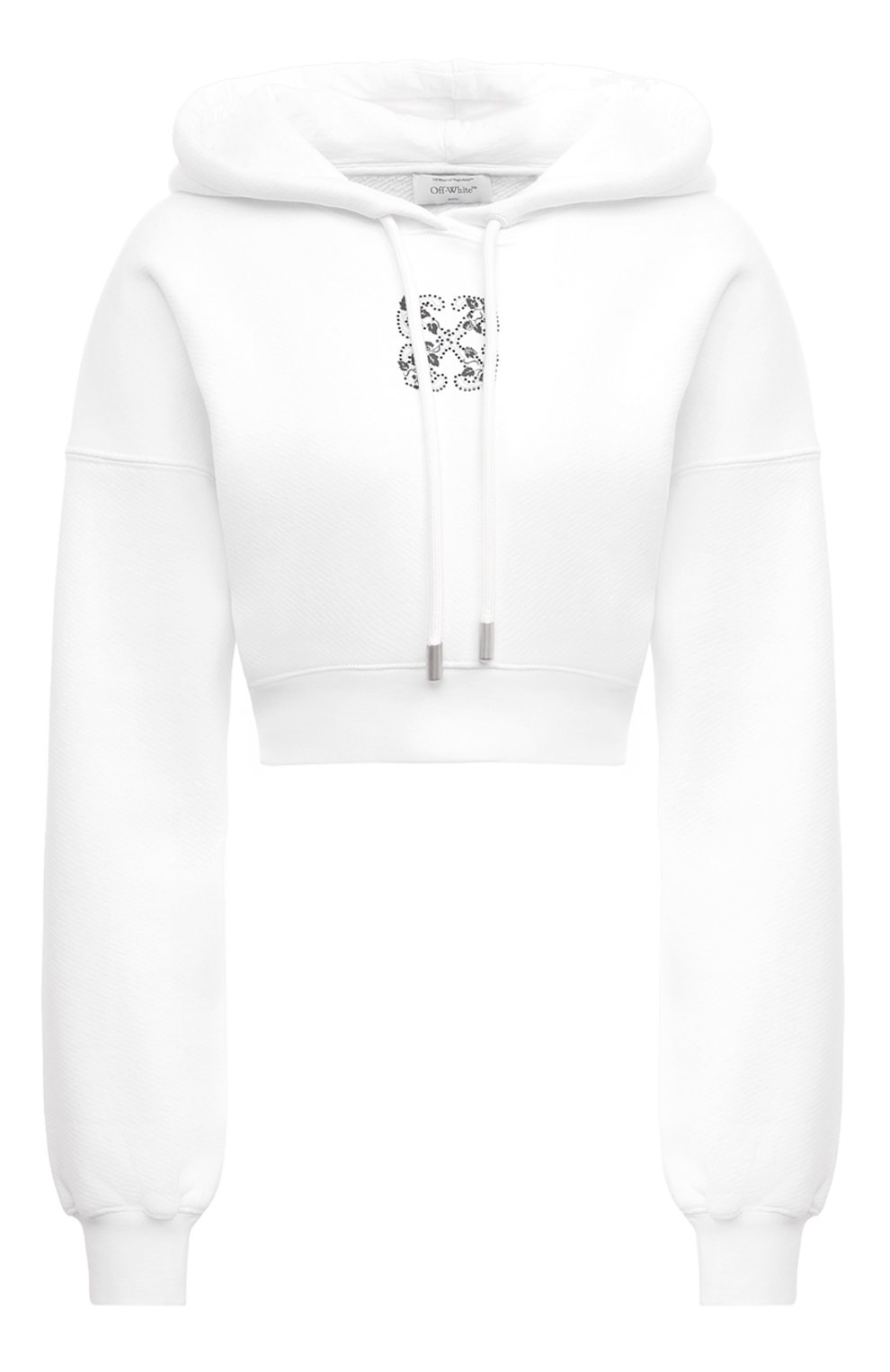 Хлопковое худи OFF-WHITE, арт. 0WBB056S24FLE003, фото 1