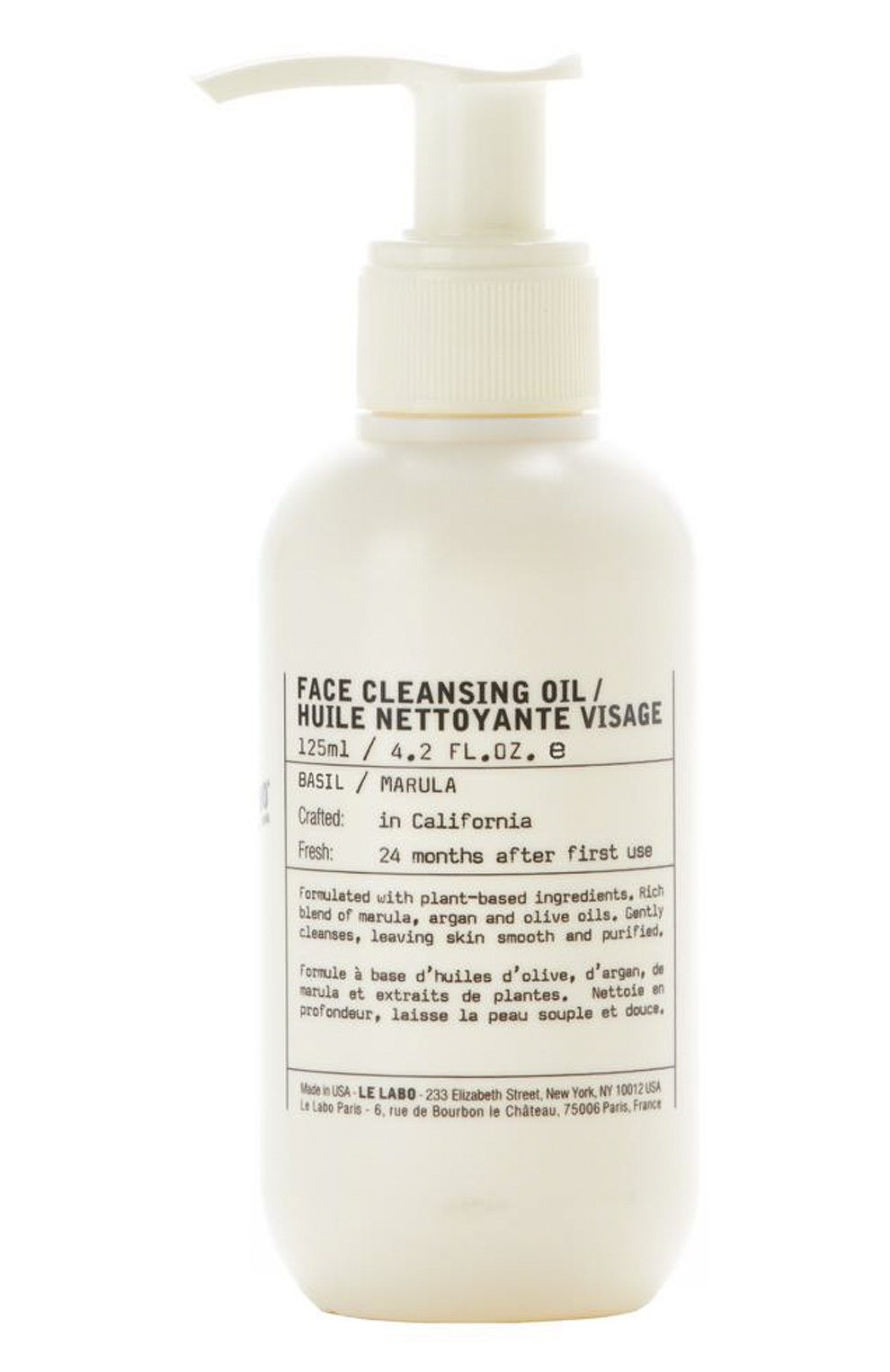 Масло для умывания basil (125ml) LE LABO, арт. 811901021625, фото 1