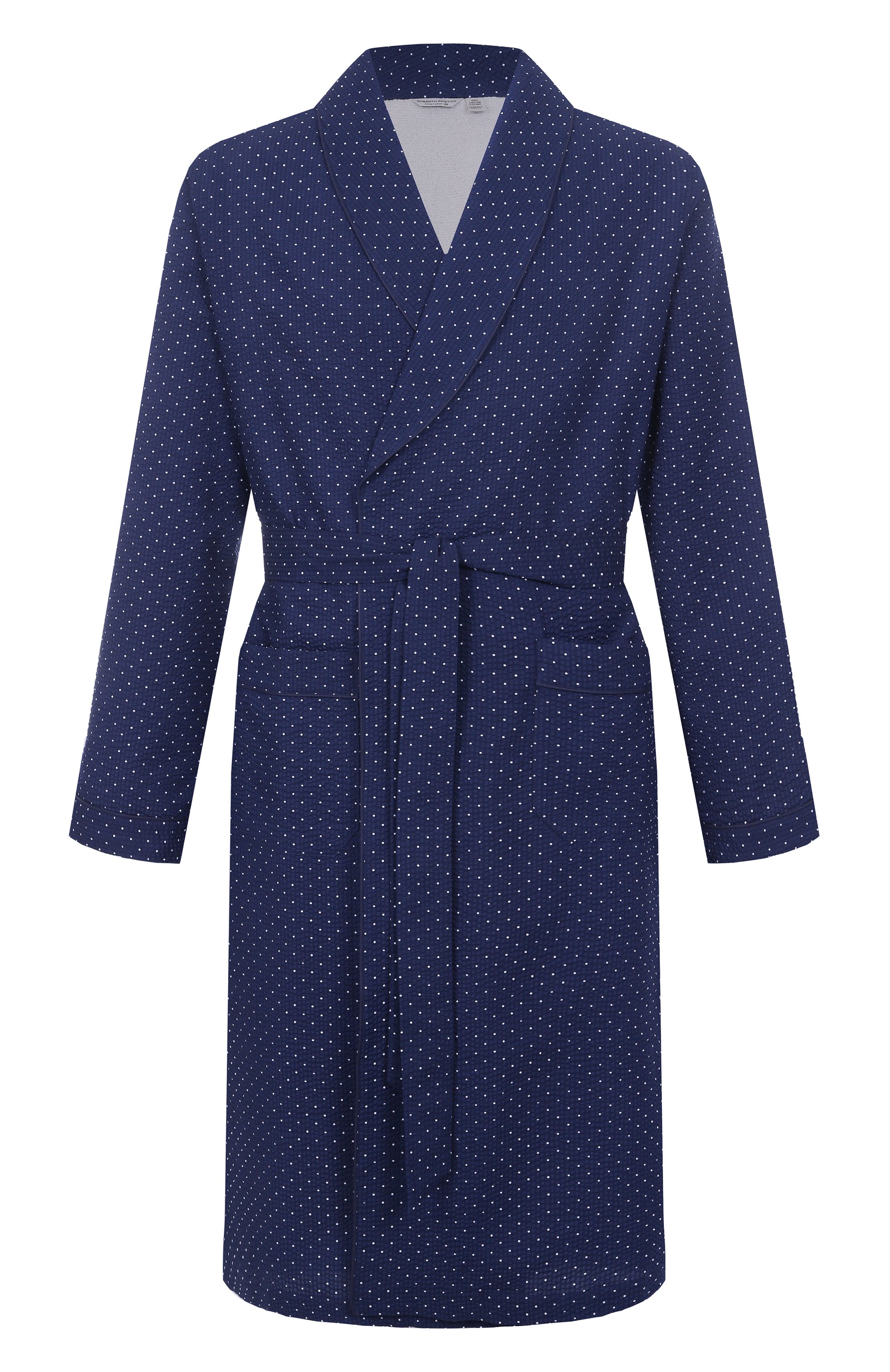 Хлопковый халат ROBERTO RICETTI, арт. VESTAGLIA P00L U0M0/1320SW21900, фото 1