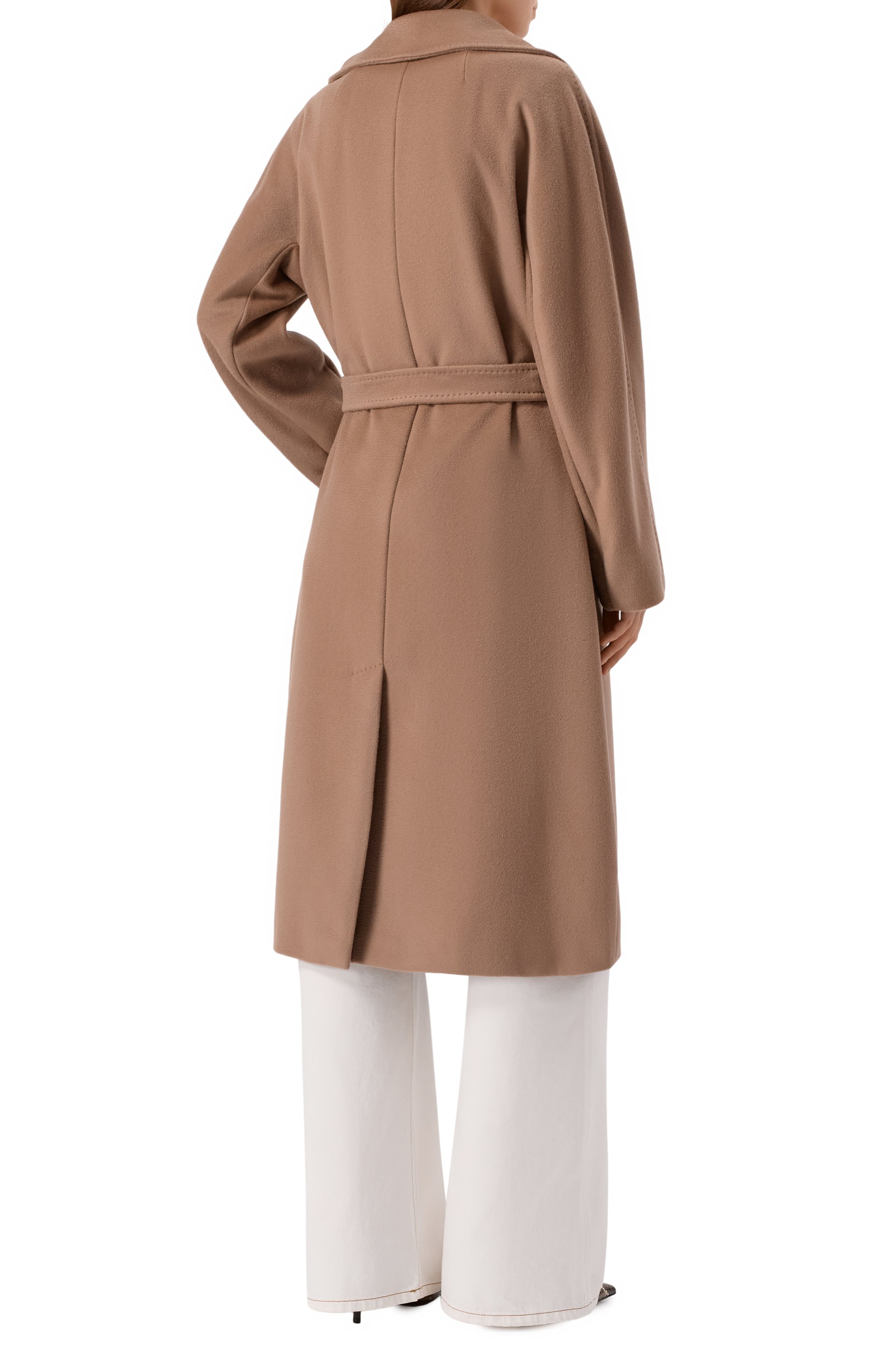 Шерстяное пальто WEEKEND MAX MARA бежевого цвета по цене 103000 руб., арт. RESINA, фото 4 Шерстяное пальто WEEKEND MAX MARA, арт. RESINA, фото 4