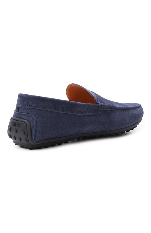 Замшевые мокасины Tod’s XXM76L0JM30RE0 Синий  XXM76L0JM30RE0 Фото 4