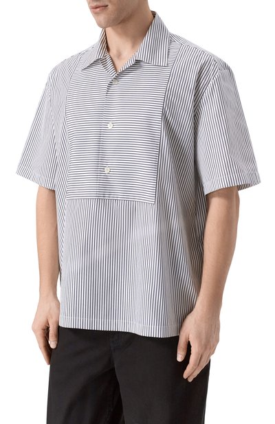 Хлопковая рубашка JIL SANDER, арт. J22DL0341/J45327, фото 3