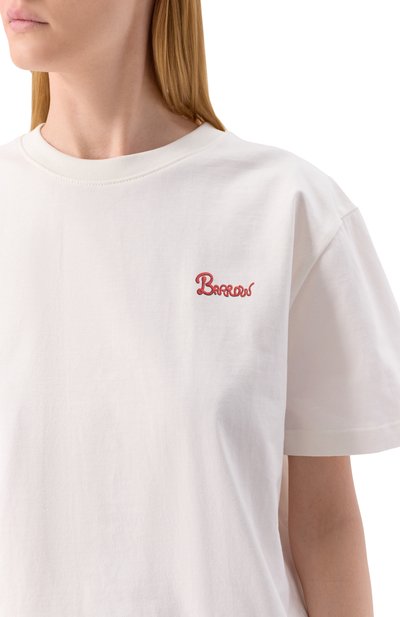 Хлопковая футболка BARROW, арт. S5BWW0TH161, фото 5