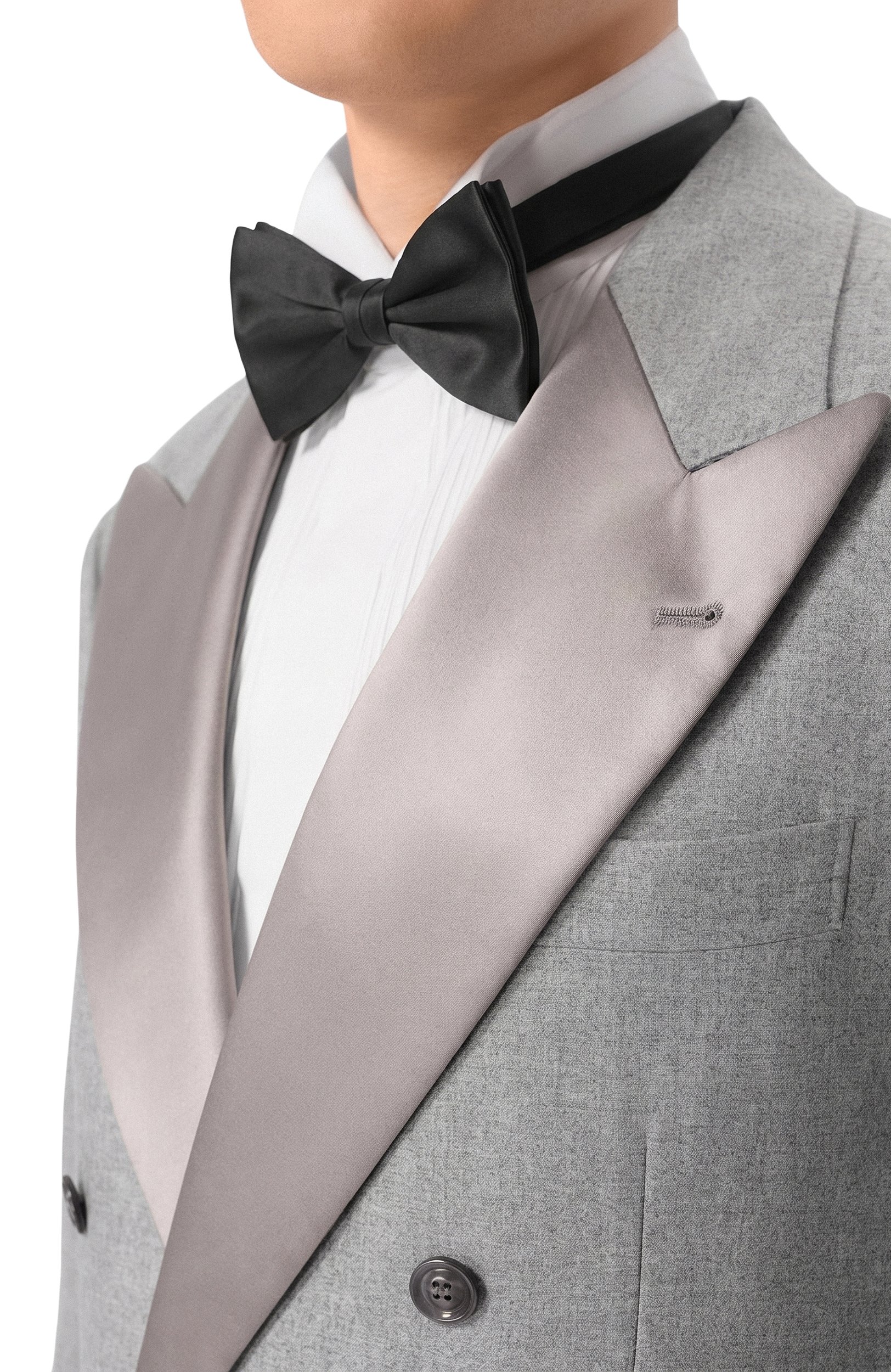 Смокинг из кашемира и шелка BRUNELLO CUCINELLI, арт. MR436AS38, фото 6