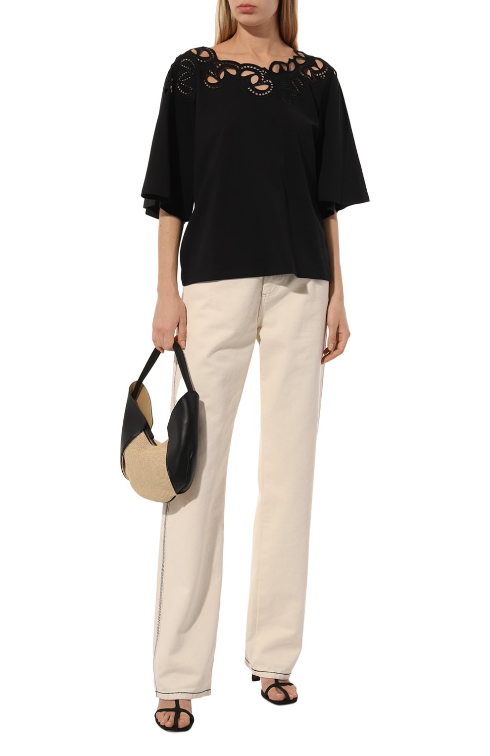 Хлопковый топ ELIE SAAB, арт. TS001, фото 2