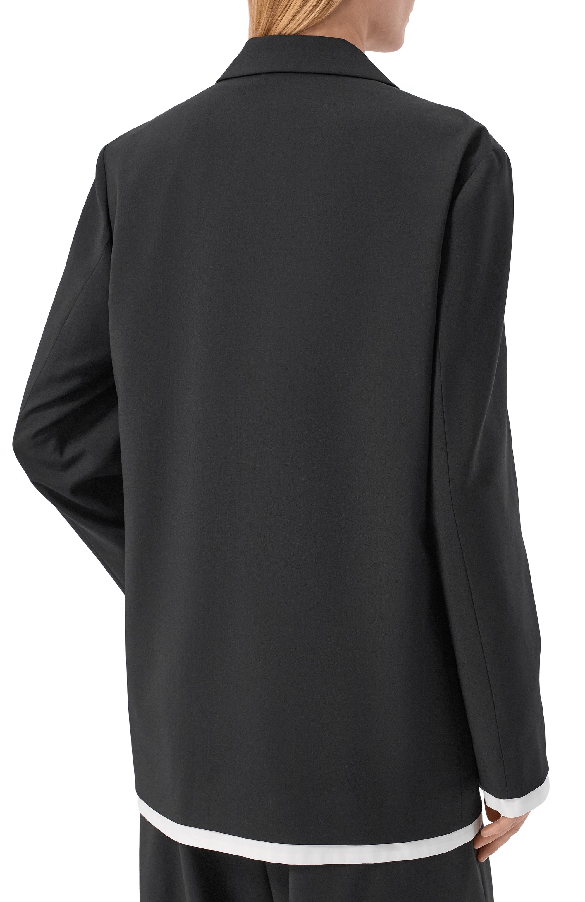 Шерстяной жакет N21 черного цвета по цене 110000 руб., арт. L063/3016, фото 4 Шерстяной жакет N21, арт. L063/3016, фото 4