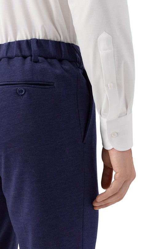 Хлопковая сорочка MVST M25.1MW.B415/1628-JERSEY (INTERL0CK) Белый  M25.1MW.B415/1628-JERSEY (INTERL0CK) Фото 5