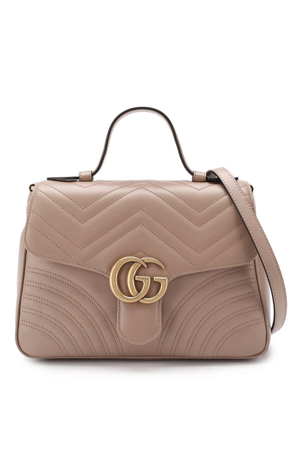 Сумка gg marmont small GUCCI бежевого цвета по цене 324000 руб., арт. 498110/DTDIT, фото 6 Сумка gg marmont small GUCCI, арт. 498110/DTDIT, фото 6