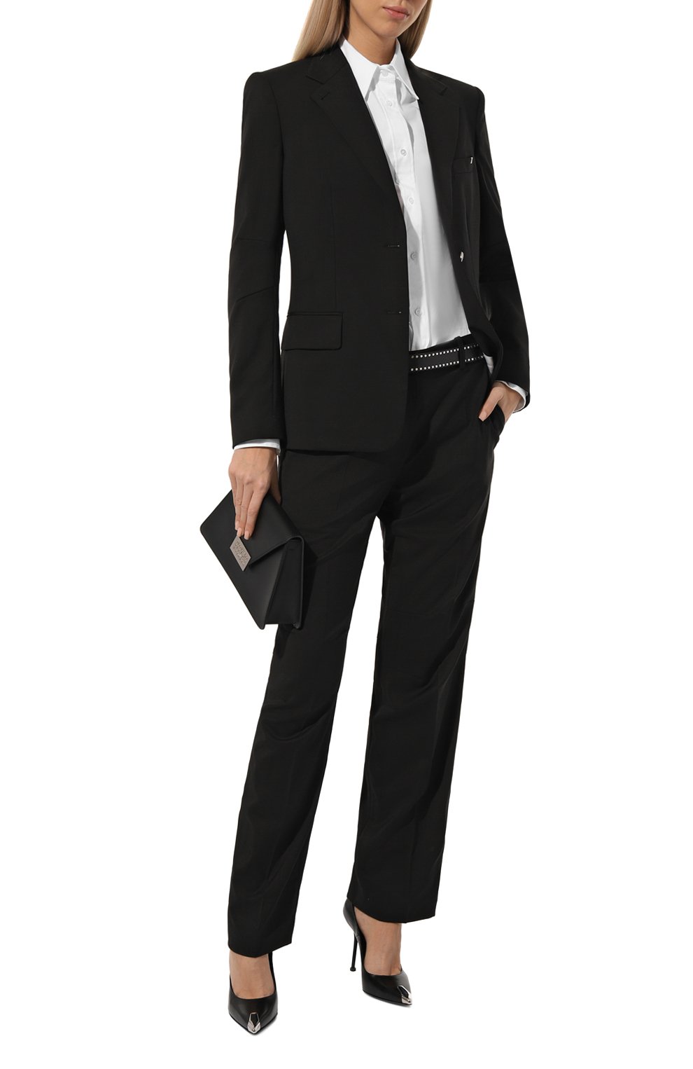 Шерстяные брюки HELMUT LANG, арт. 006HW203, фото 2