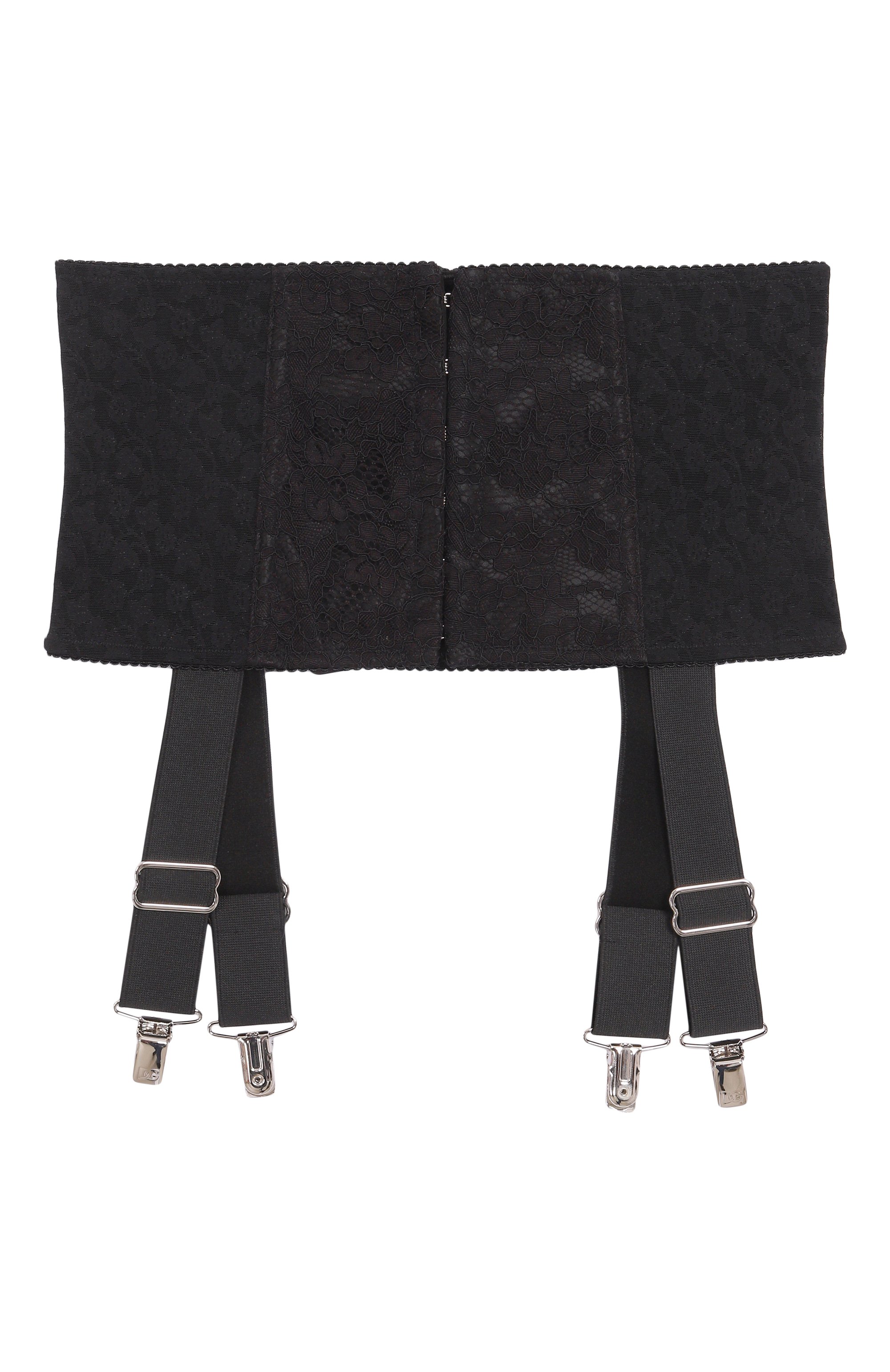 Пояс DOLCE & GABBANA черного цвета по цене 126000 руб., арт. FB404A/GDC2P, фото 1 Пояс DOLCE & GABBANA, арт. FB404A/GDC2P, фото 1